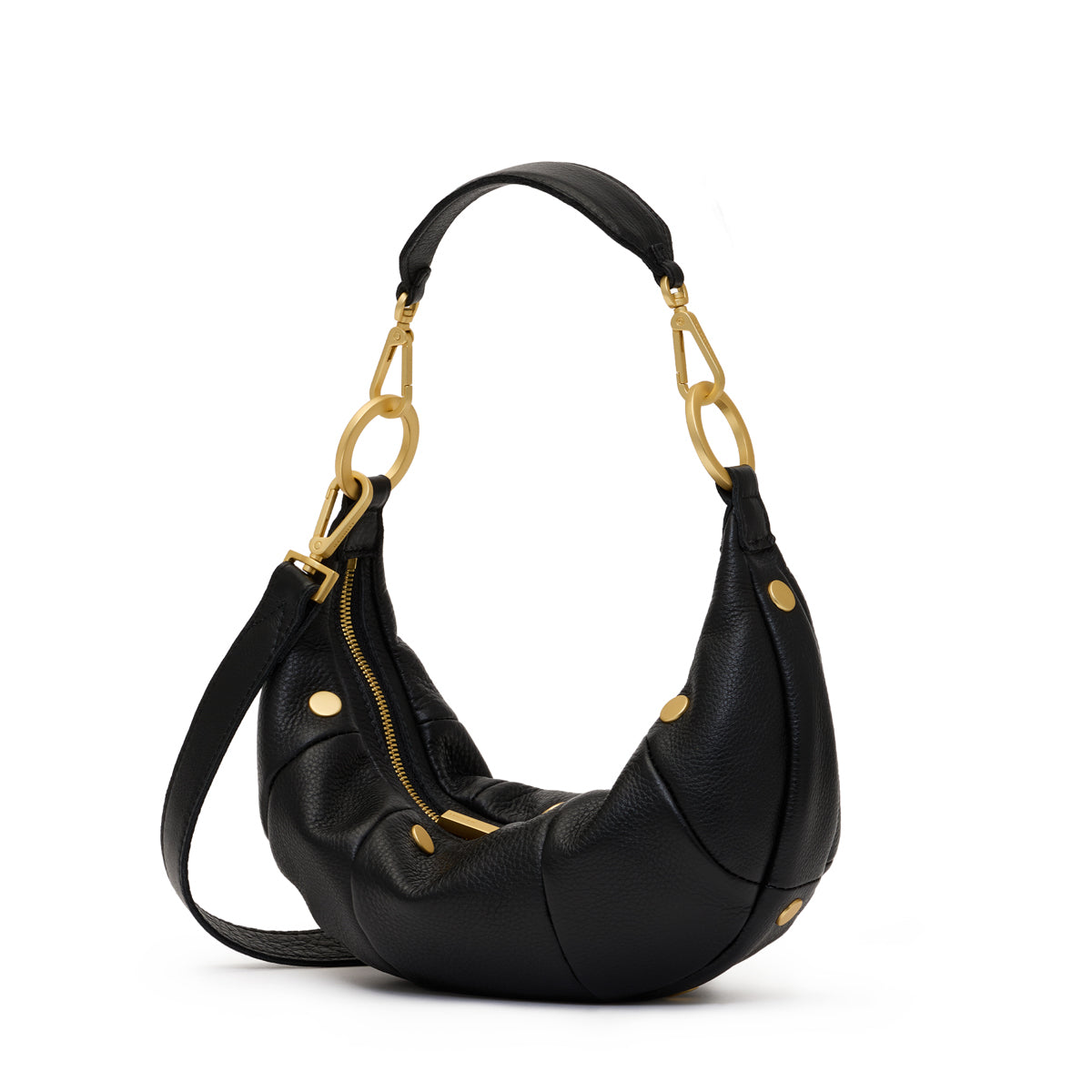 Erica Sml- Black/Brushed Gold