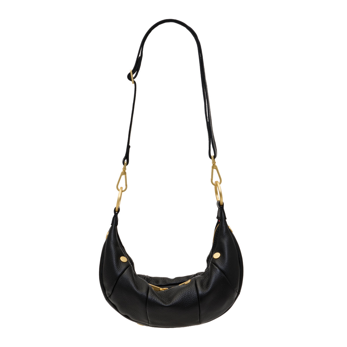 Erica Sml- Black/Brushed Gold