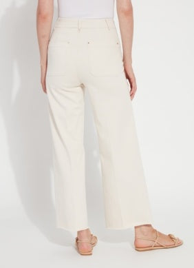 Erin Wide Leg Denim (28" Inseam) Oat