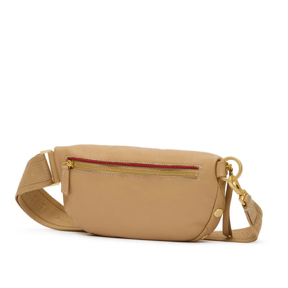Charles Crossbody Med- Toasty Sand/Brushed Gold