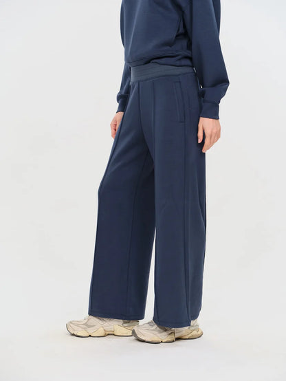 scuba wide leg pant [navy]