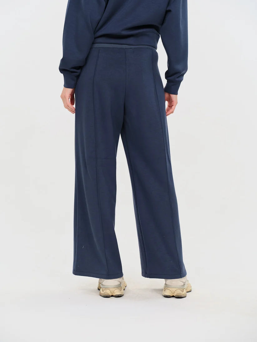 scuba wide leg pant [navy]