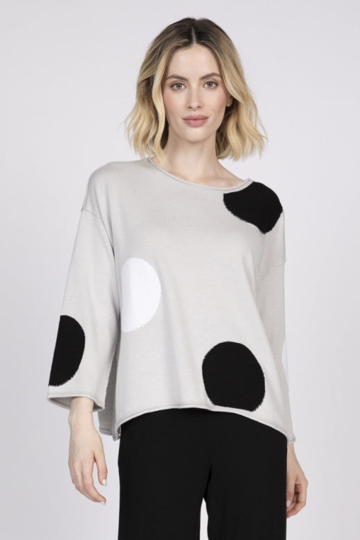 Full Circle Dot Pullover