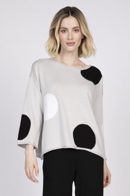 Full Circle Dot Pullover
