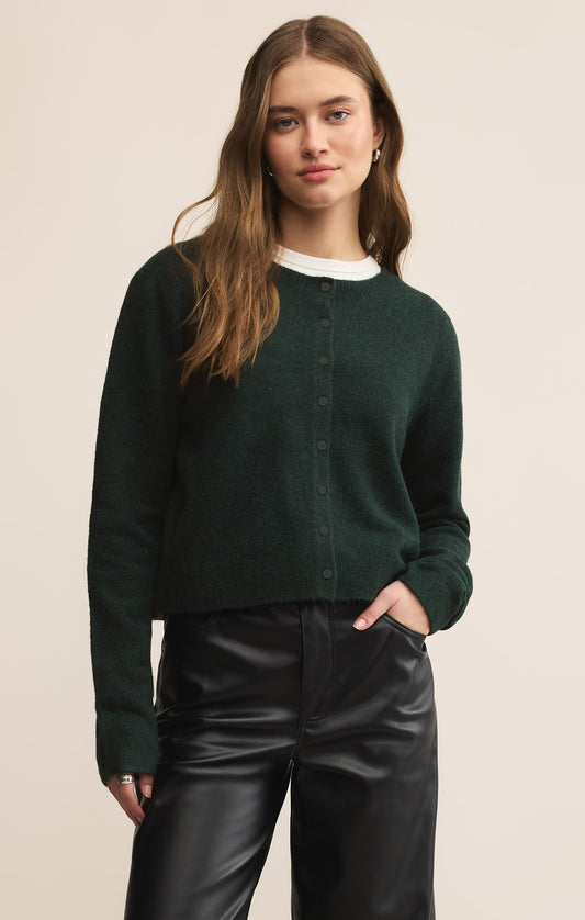 MEDINA CARDIGAN GARLAND GREEN